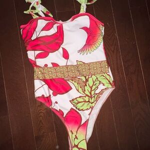 Tropical women two  Piece Swimsuit